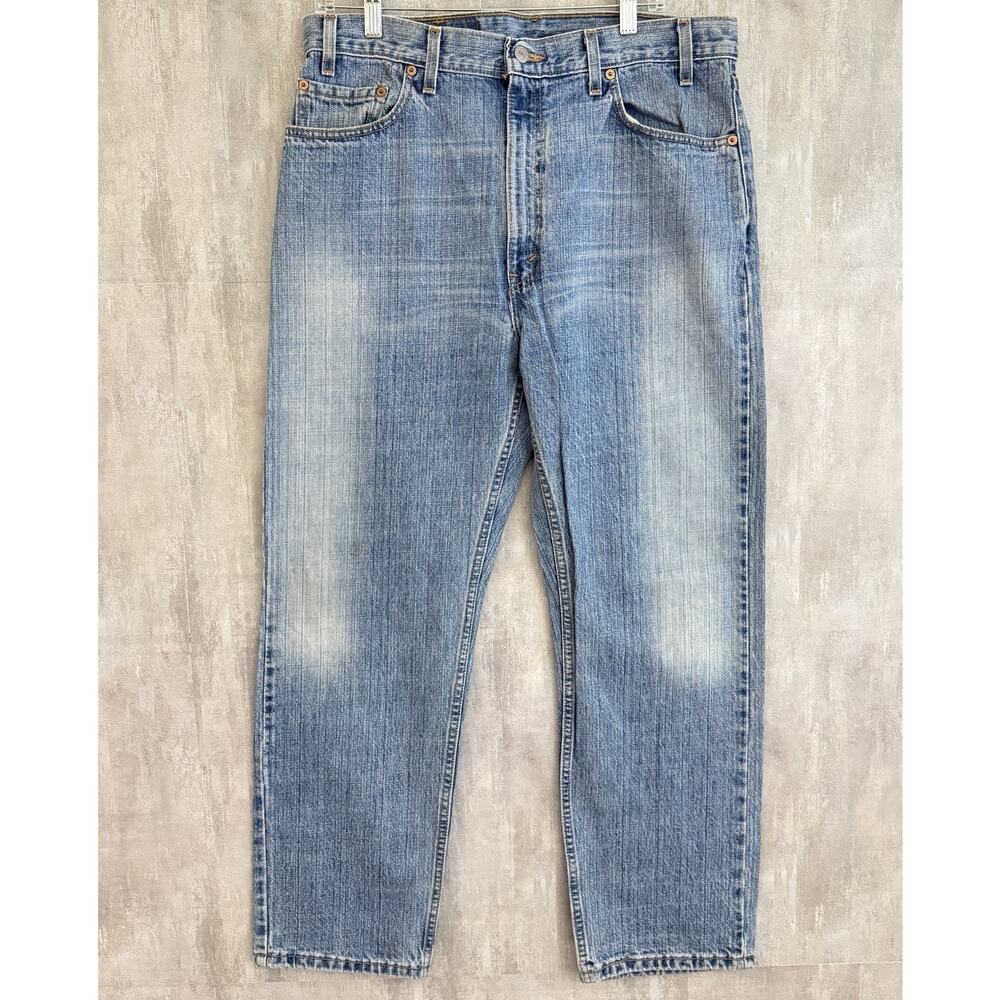 Vintage Levi’s 505 Jeans Men’s 36x30 (Measures 34x29”) Made in USA Light Wash